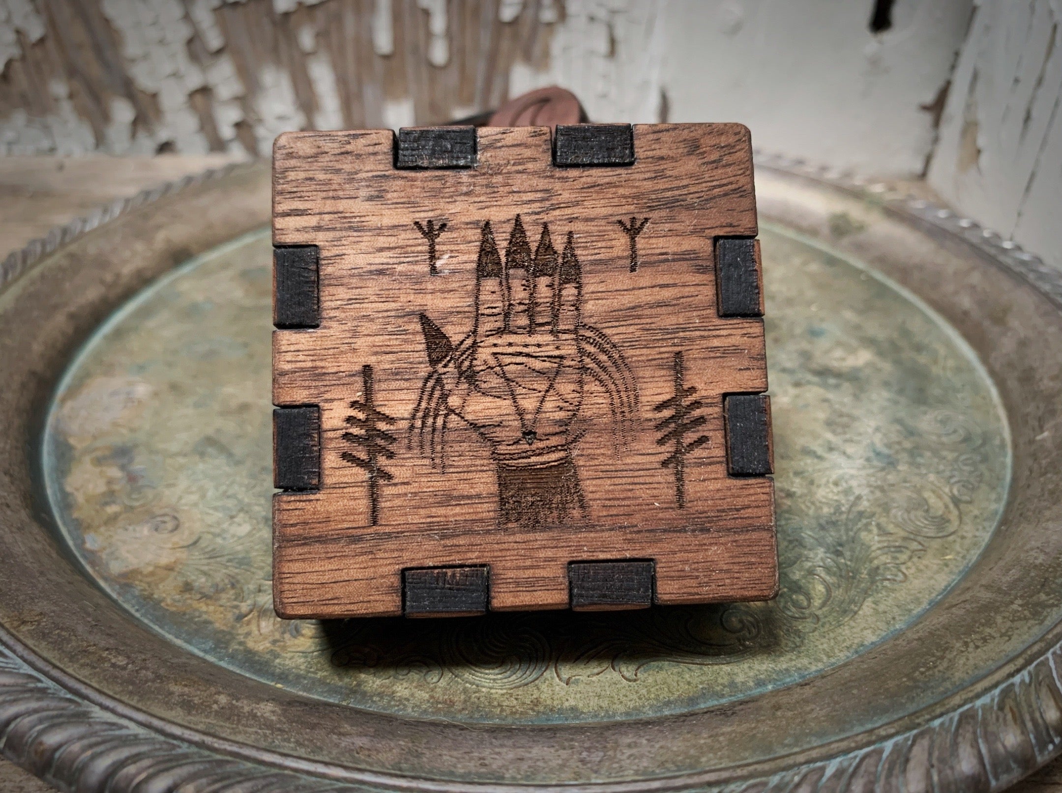 Hardwood Witch’s Runes - Divination Set